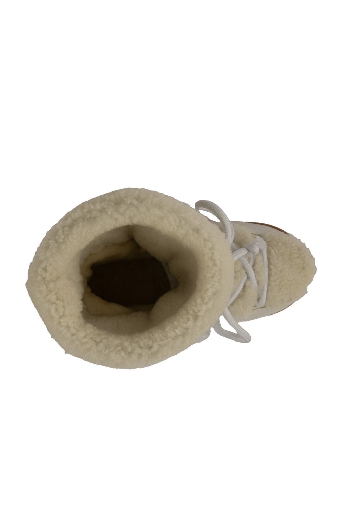 Cool Moon Genuine Sheepskin Women's Snow Boots 251211  - Ivory