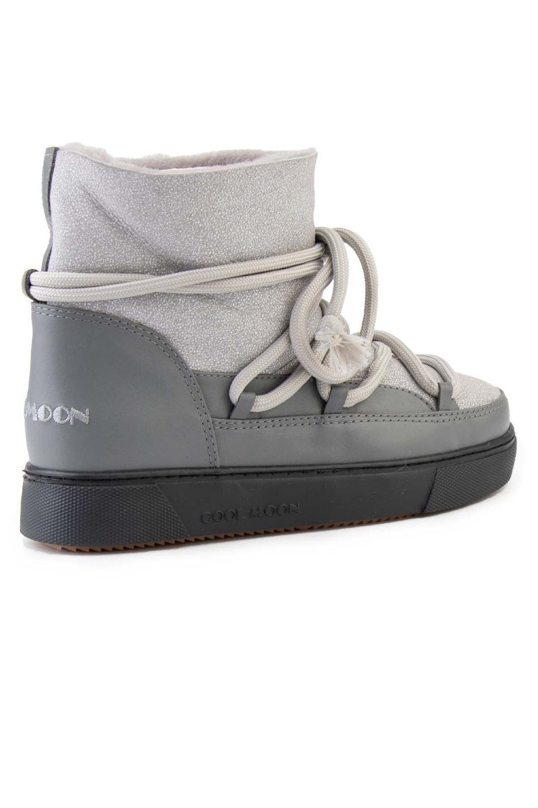 Cool Moon Sheepskin Women's Sneaker 355074  - Grey