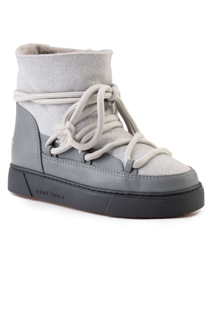 Cool Moon Sheepskin Women's Sneaker 355074  - Grey