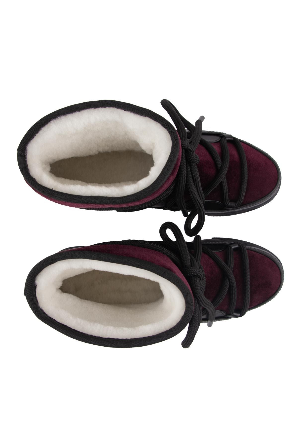 Cool Moon Women’s Sheepskin Boots 355110  - Burgundy