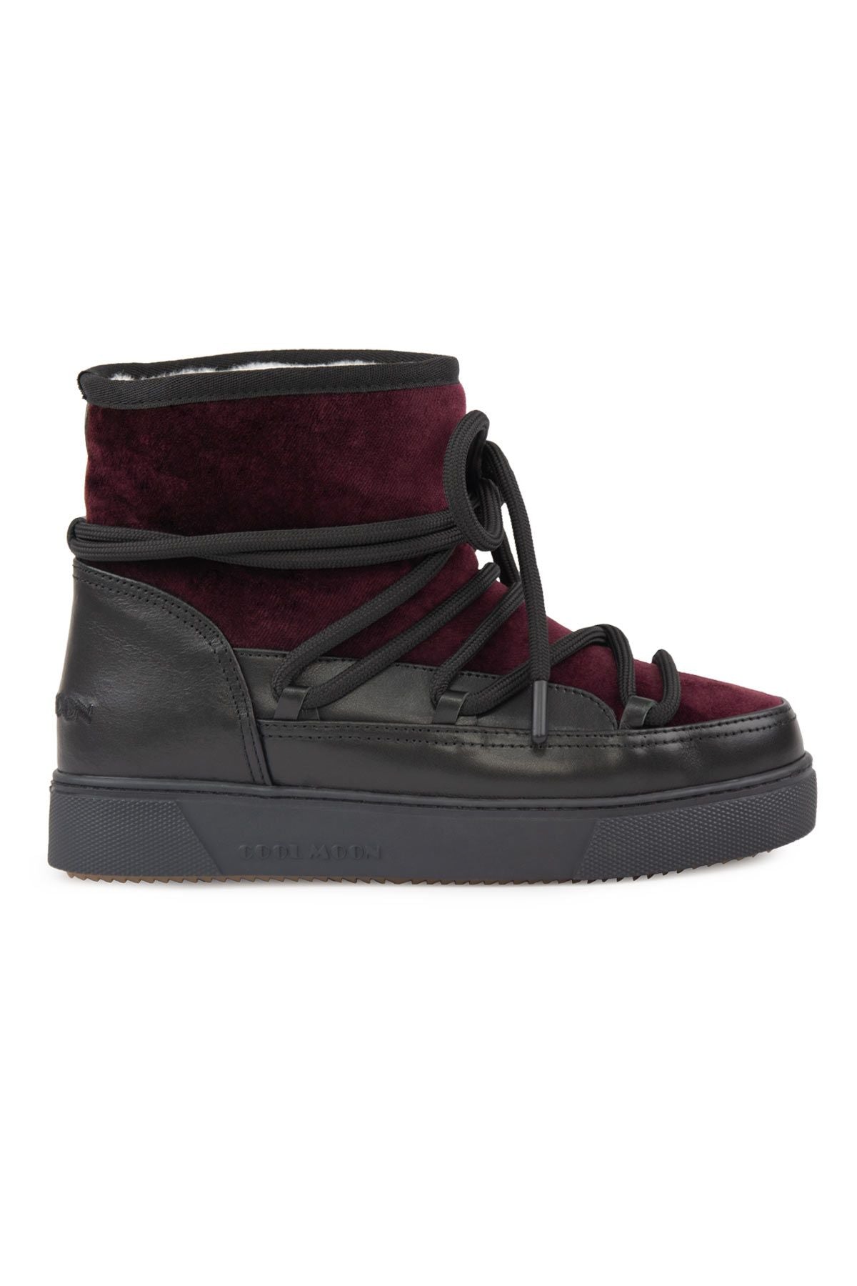 Cool Moon Women’s Sheepskin Boots 355110  - Burgundy