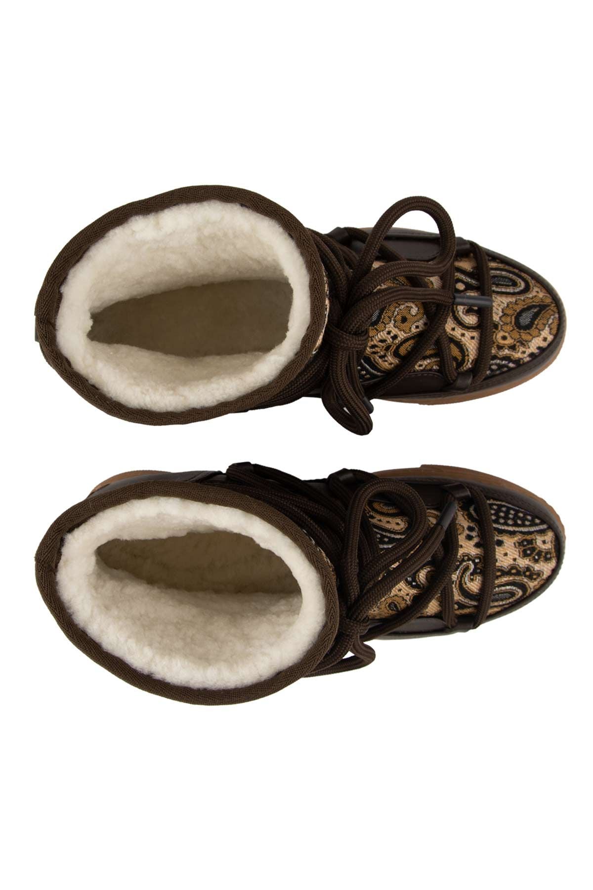 Cool Moon Women’s Sheepskin Boots 355111  - Choco