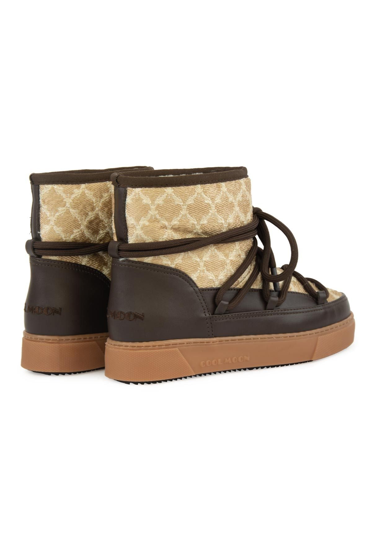 Cool Moon Women’s Sheepskin Boots 355111  - Beige
