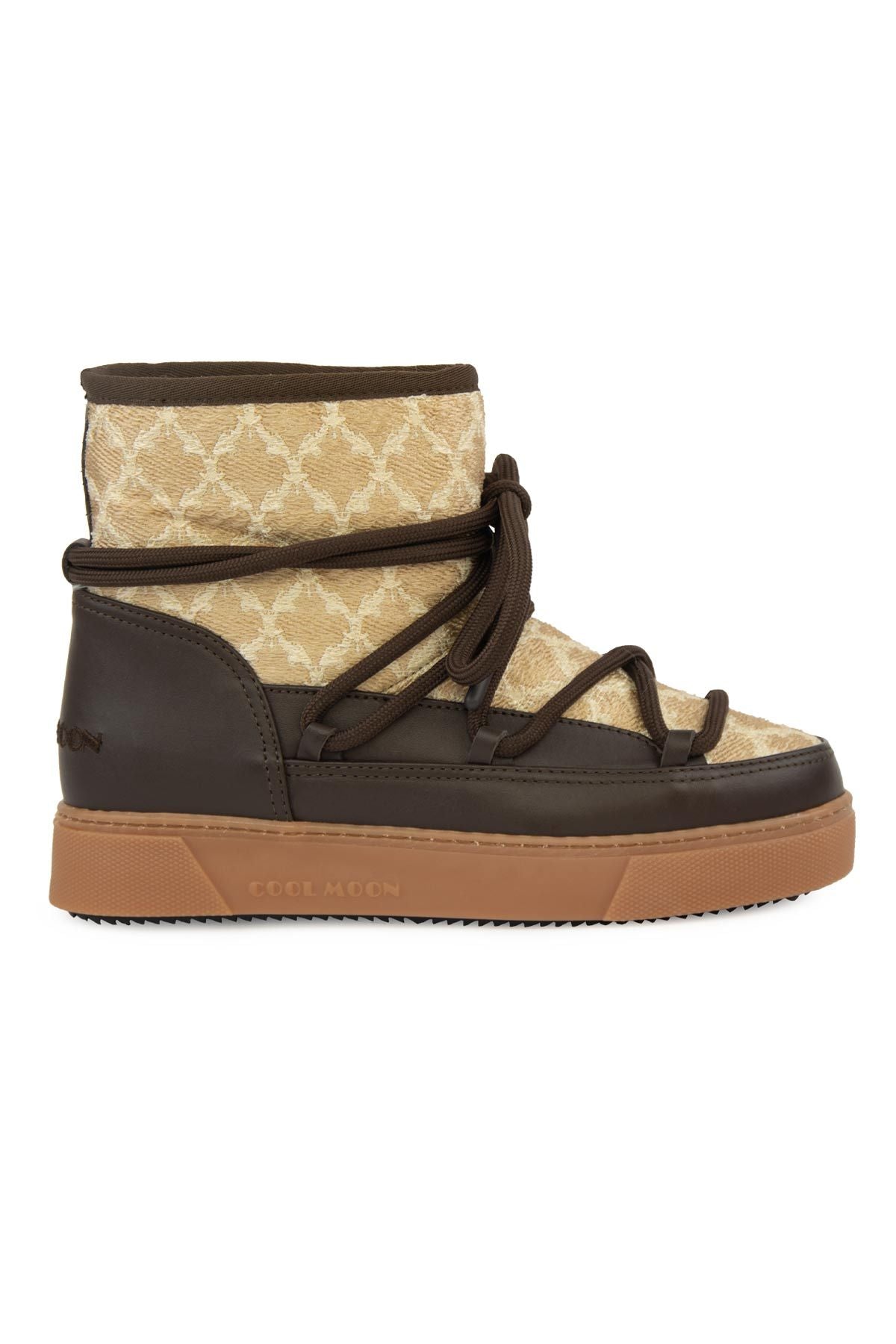 Cool Moon Women’s Sheepskin Boots 355111  - Beige