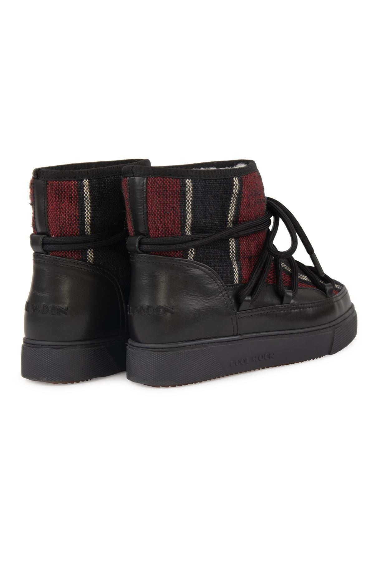 Cool Moon Women’s Sheepskin Boots 355112  - Burgundy
