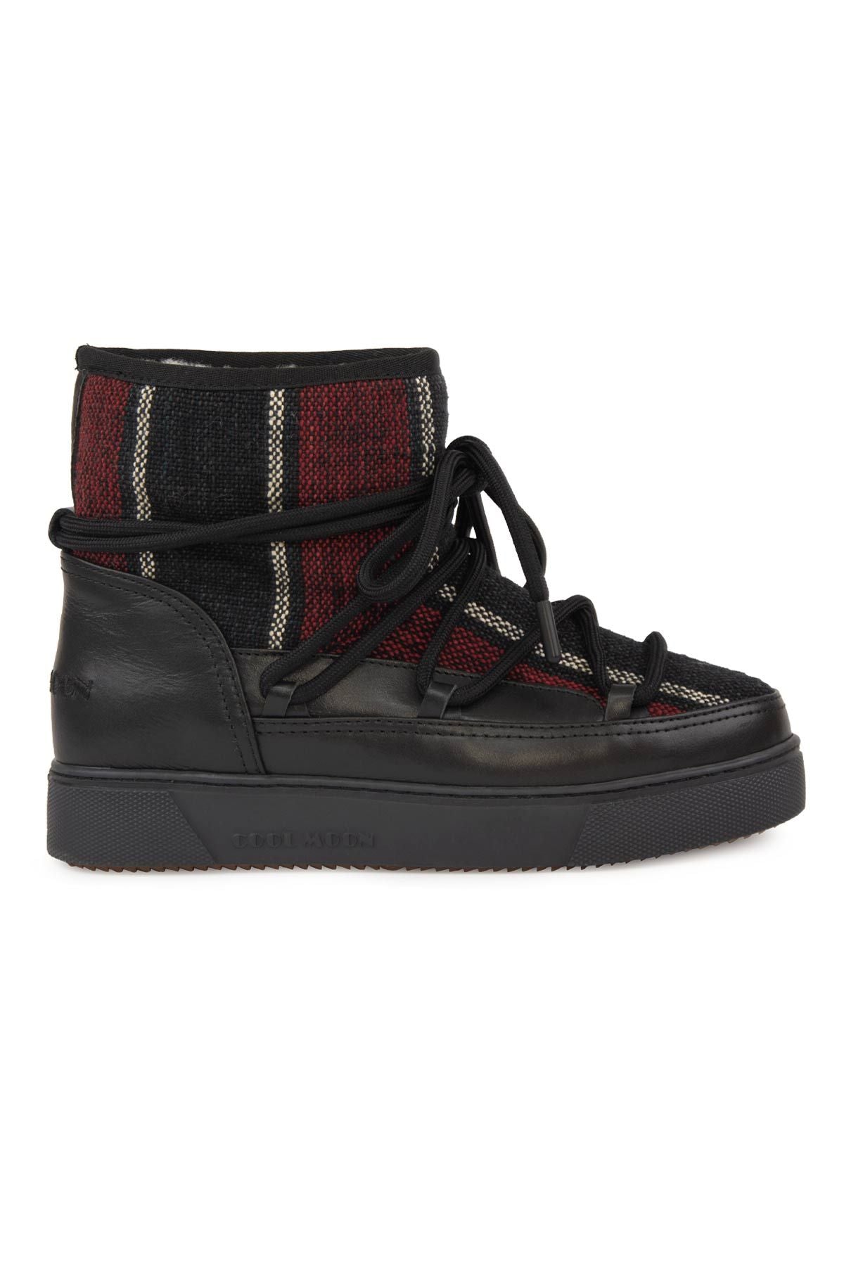 Cool Moon Women’s Sheepskin Boots 355112  - Burgundy
