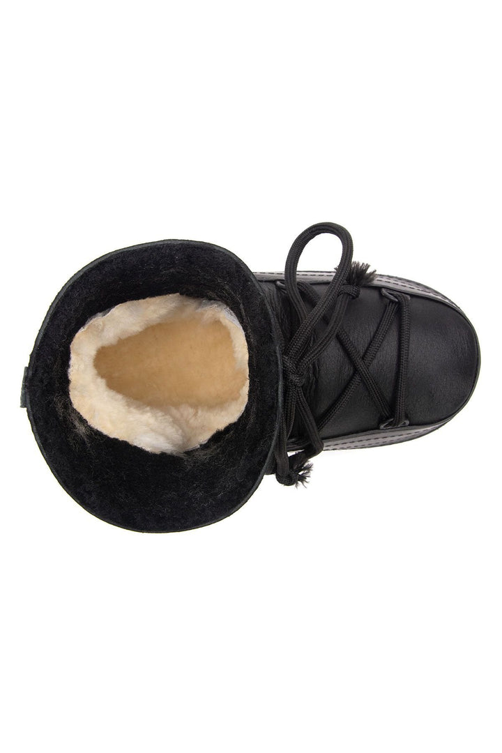 Cool Moon Women's Shearling Snow Boots 251369  - Black