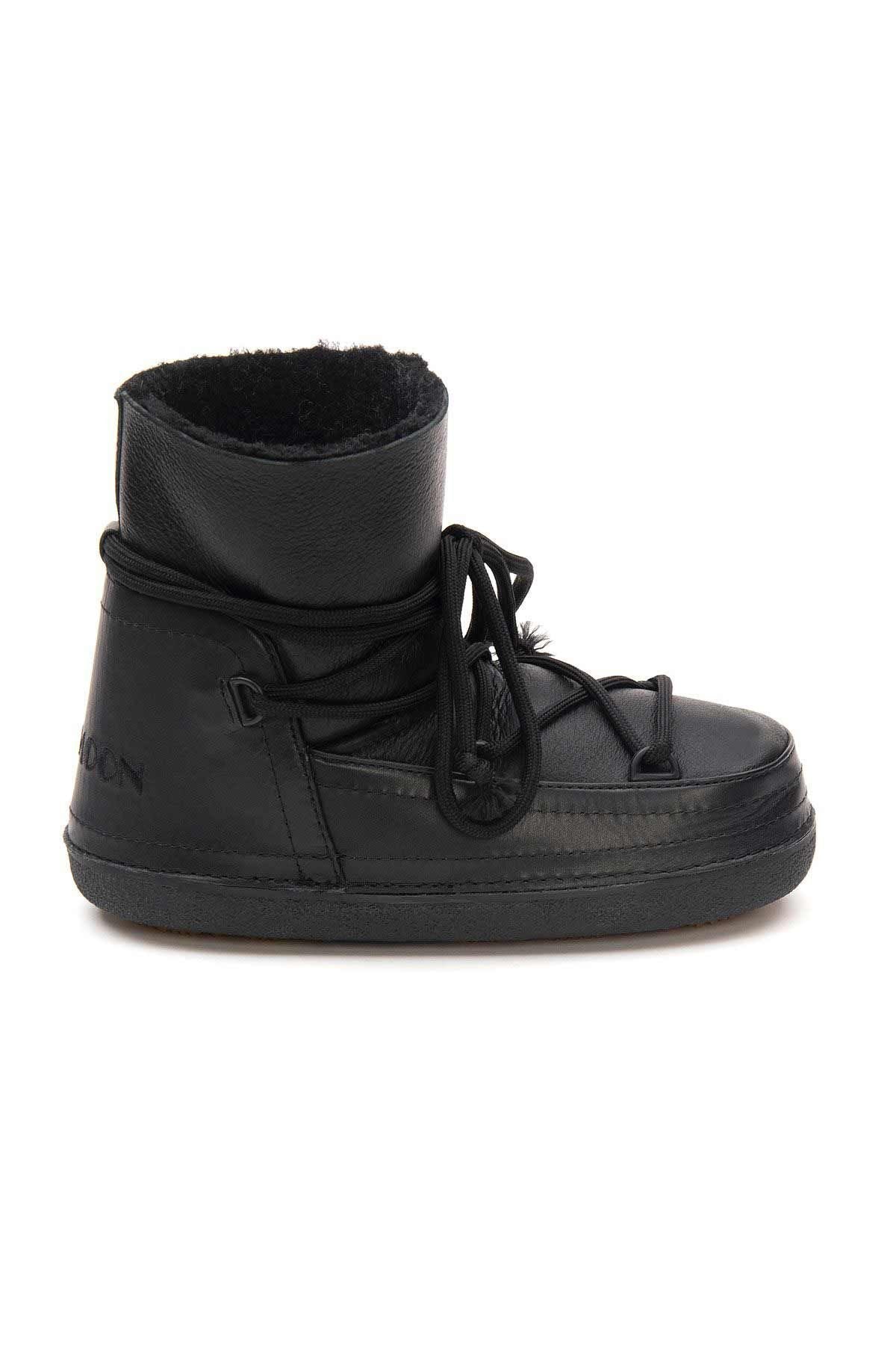 Cool Moon Women's Shearling Snow Boots 251369  - Black