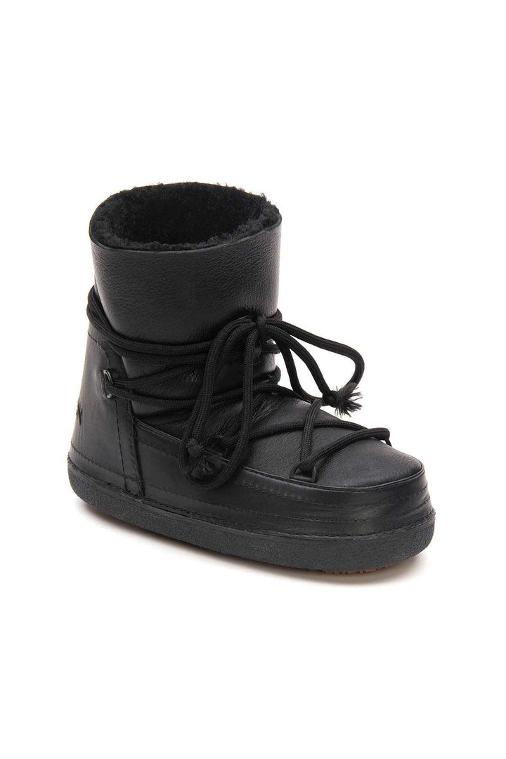 Cool Moon Women's Shearling Snow Boots 251369  - Black