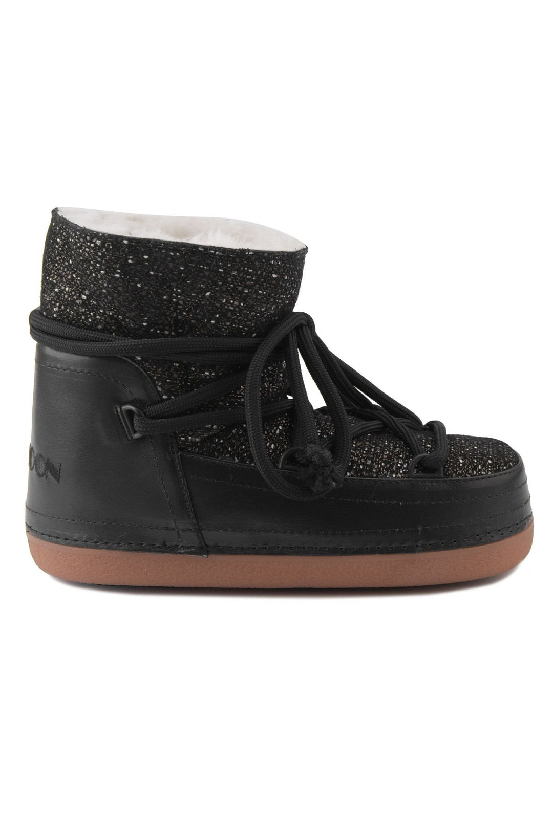 Cool Moon Women's Shearling Snow Boots 251372  - Black