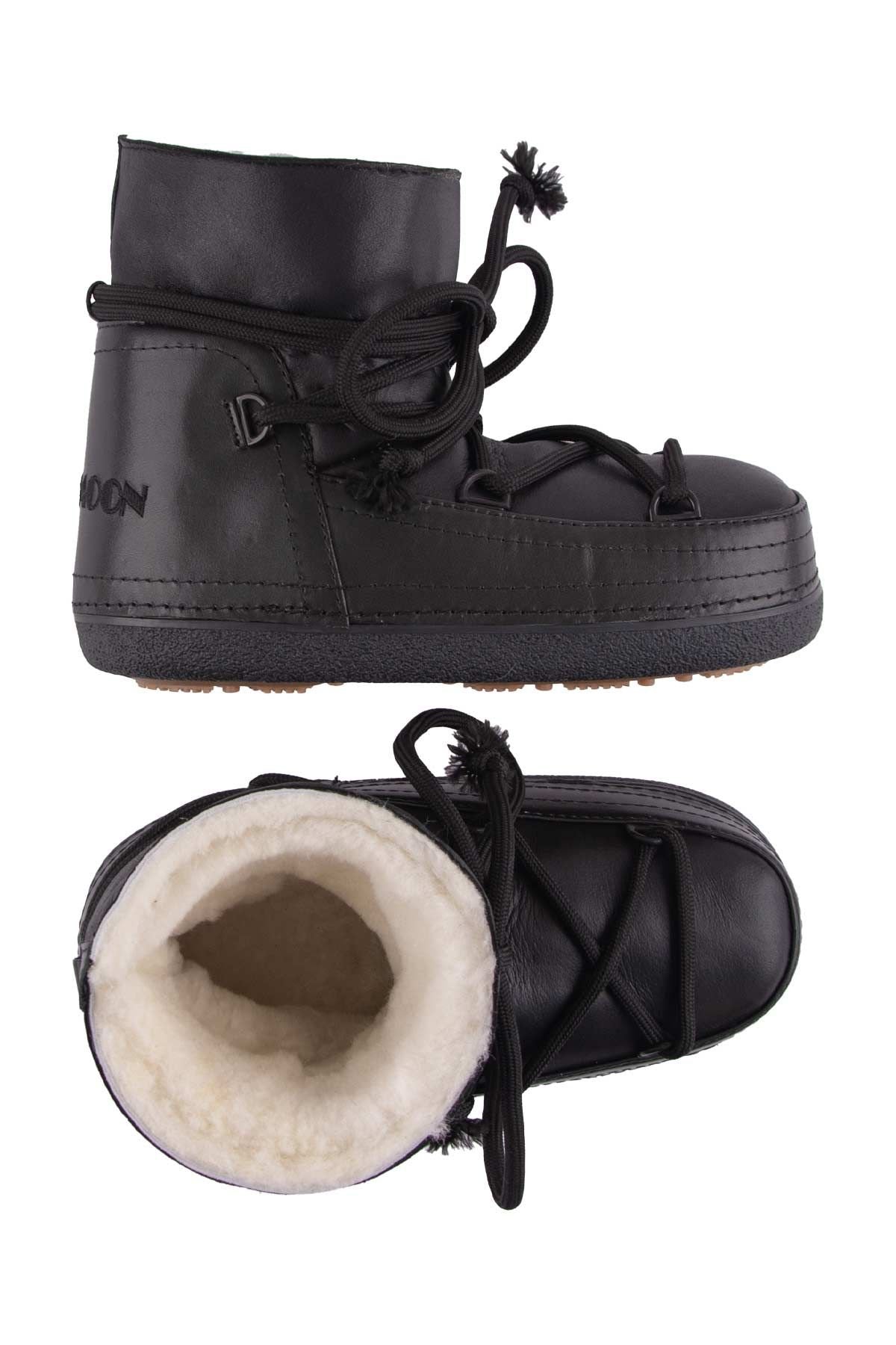 Cool Moon Women's Shearling Snow Boots 251374  - Black