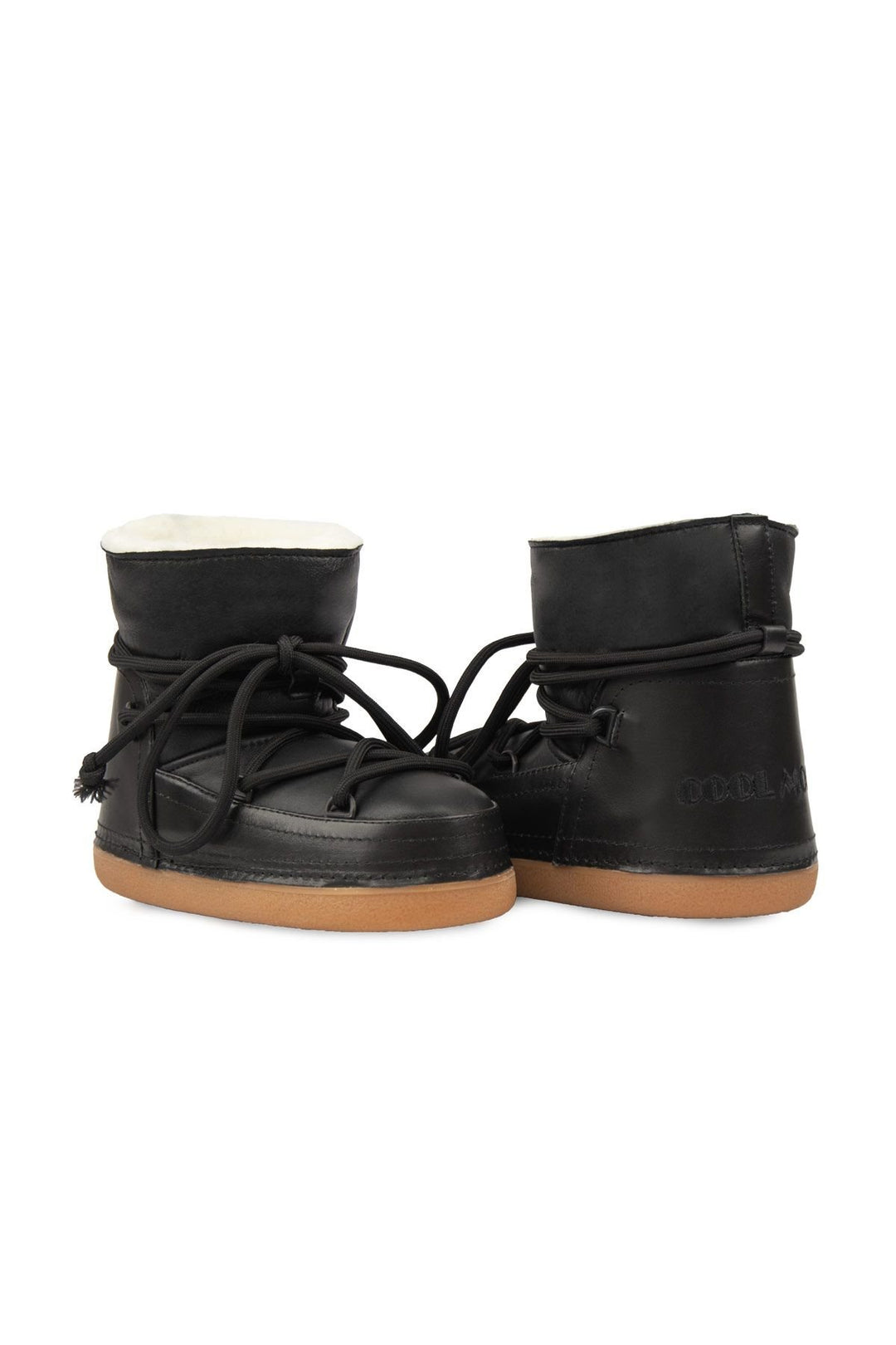 Cool Moon Women’s Sheepskin Snow Boots 251375  - Black