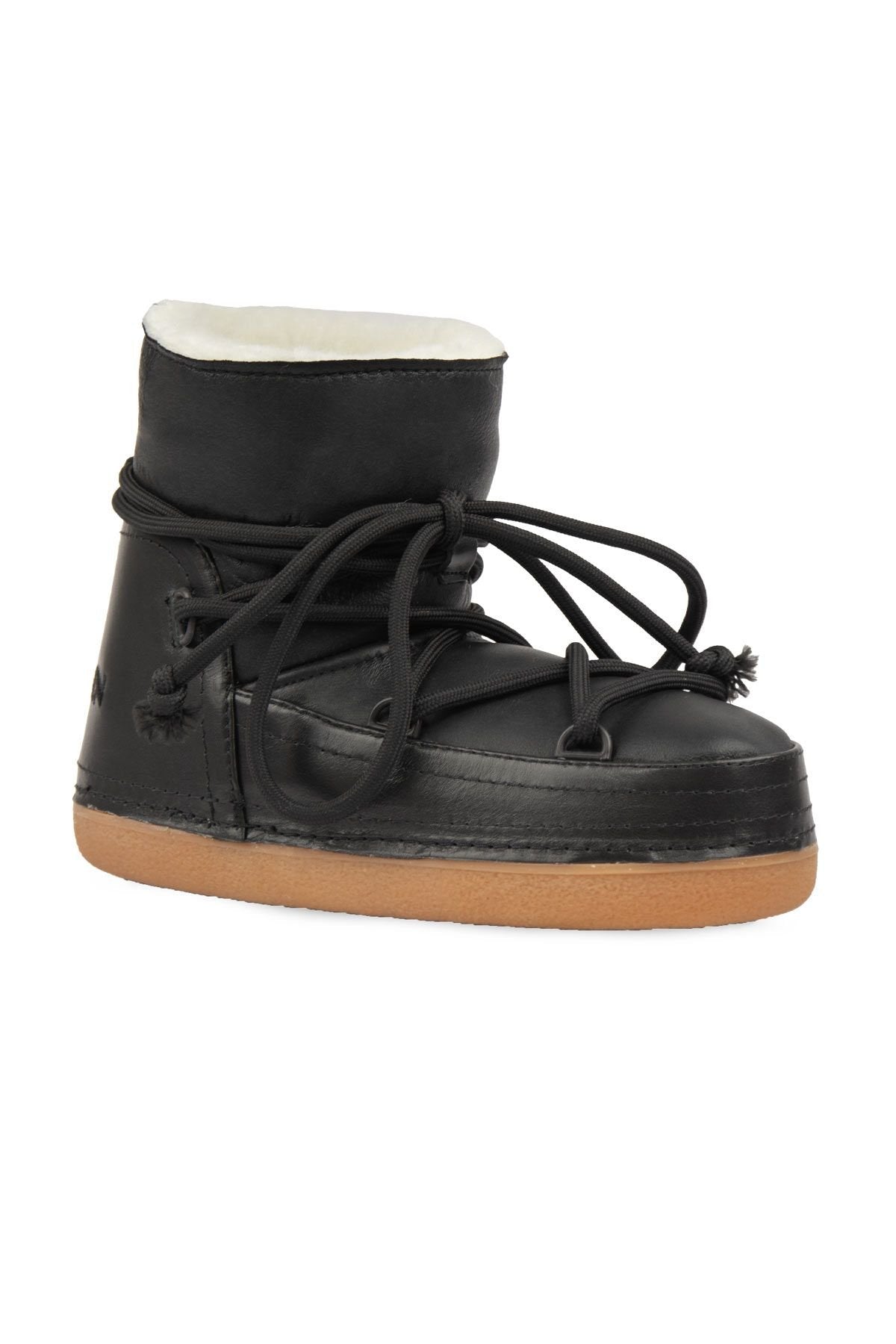 Cool Moon Women’s Sheepskin Snow Boots 251375  - Black