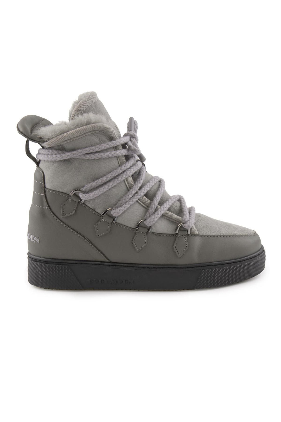 Cool Moon Shearling Women's Sneakers 365060  - Grey