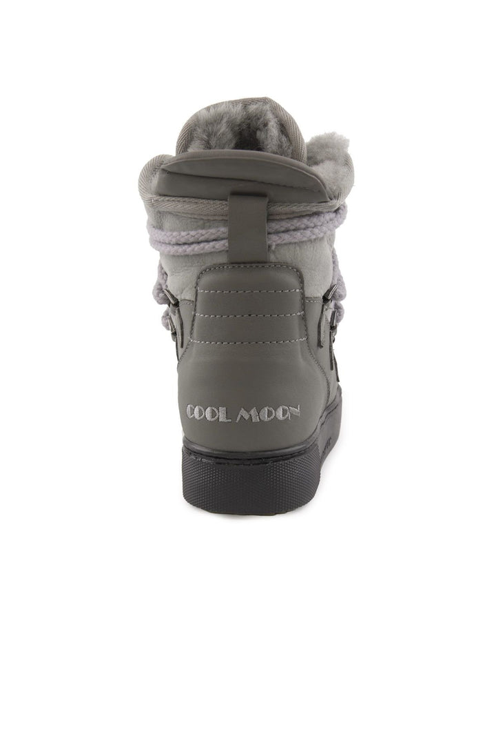 Cool Moon Shearling Women's Sneakers 365060  - Grey