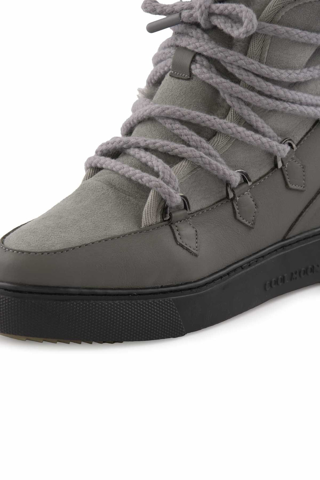 Cool Moon Shearling Women's Sneakers 365060  - Grey