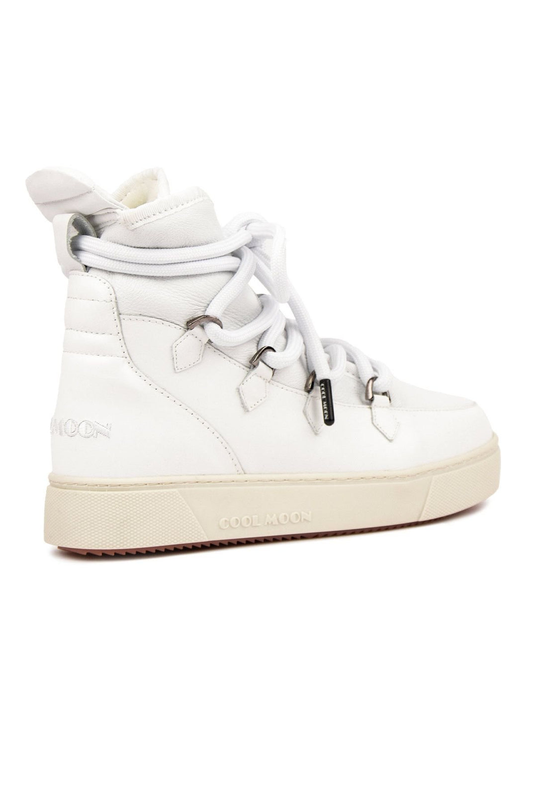 Cool Moon Shearling Women's Sneakers 365050  - White