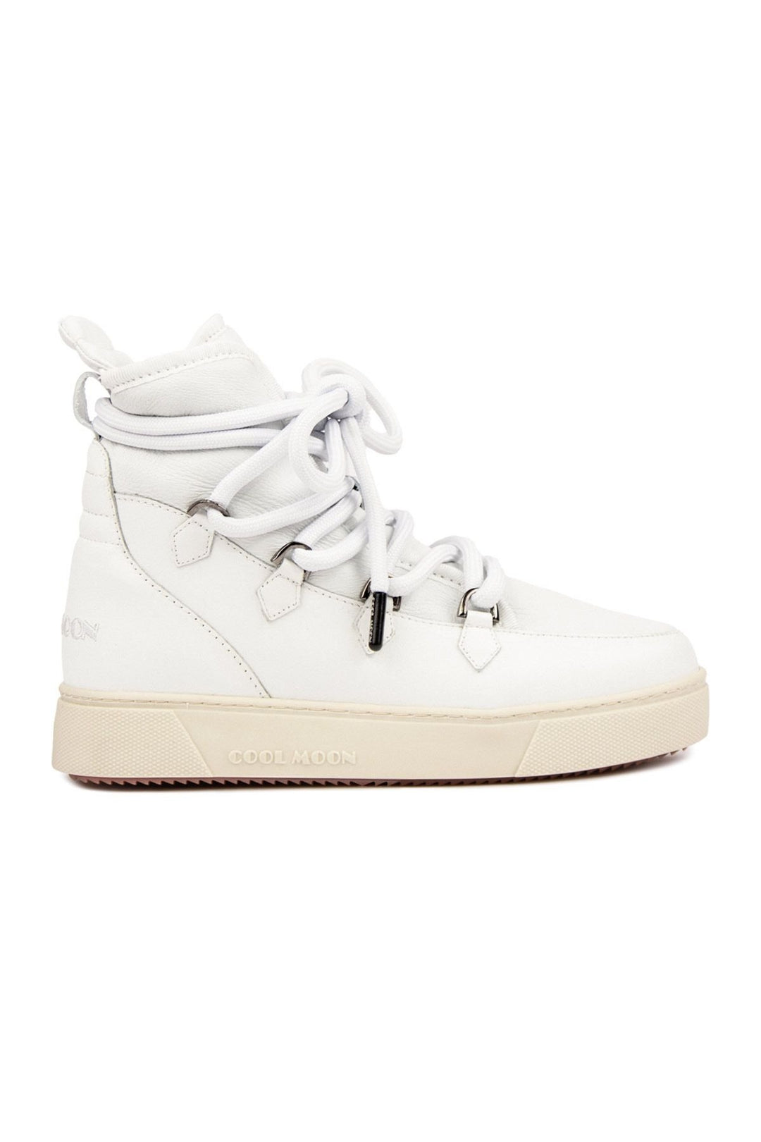 Cool Moon Shearling Women's Sneakers 365050  - White