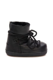 Cool Moon Shearling Kids Snow Boots 261001  - Black