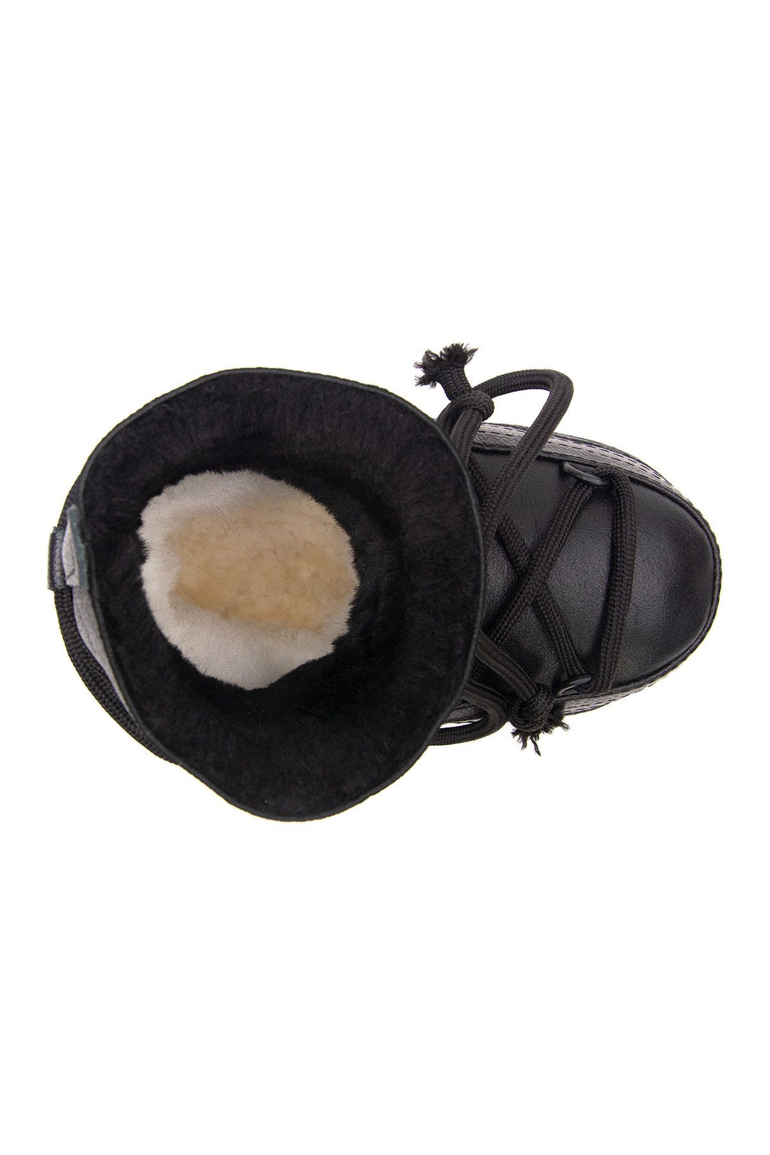 Cool Moon Shearling Kids Snow Boots 261001  - Black