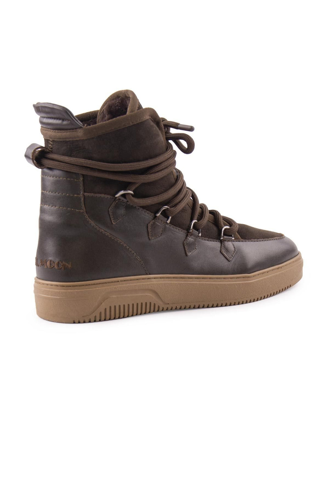 Cool Moon Sheepskin Men's Suede Boots 375055  - Choco