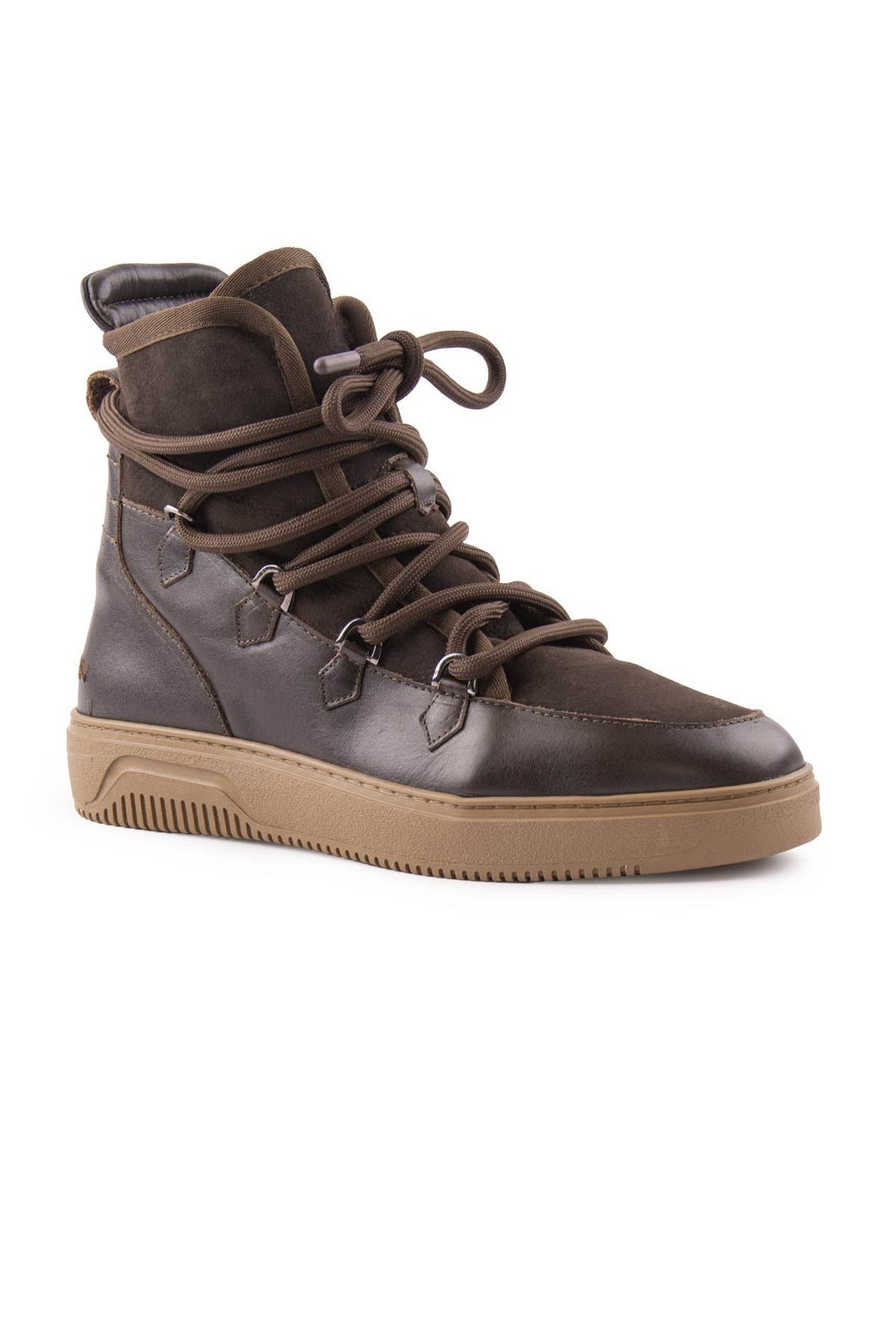 Cool Moon Sheepskin Men's Suede Boots 375055  - Choco