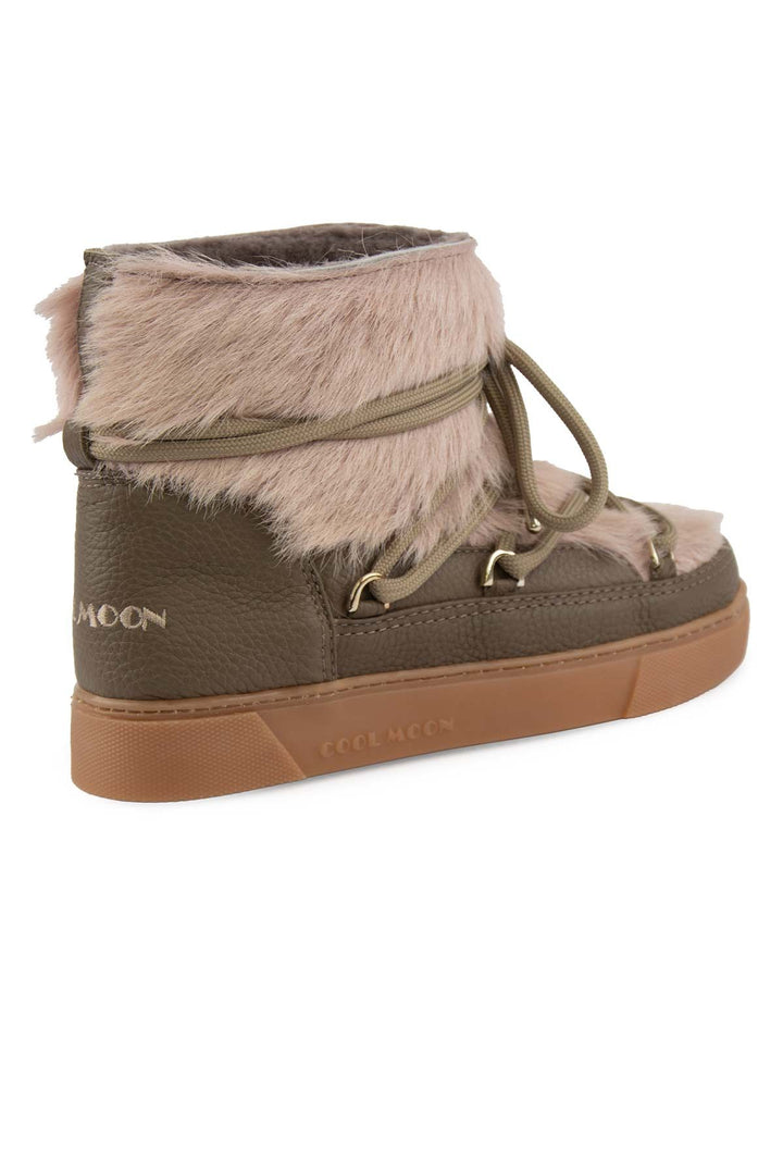 Cool Moon Fluffy Women's Sneakers 355096  - Stone