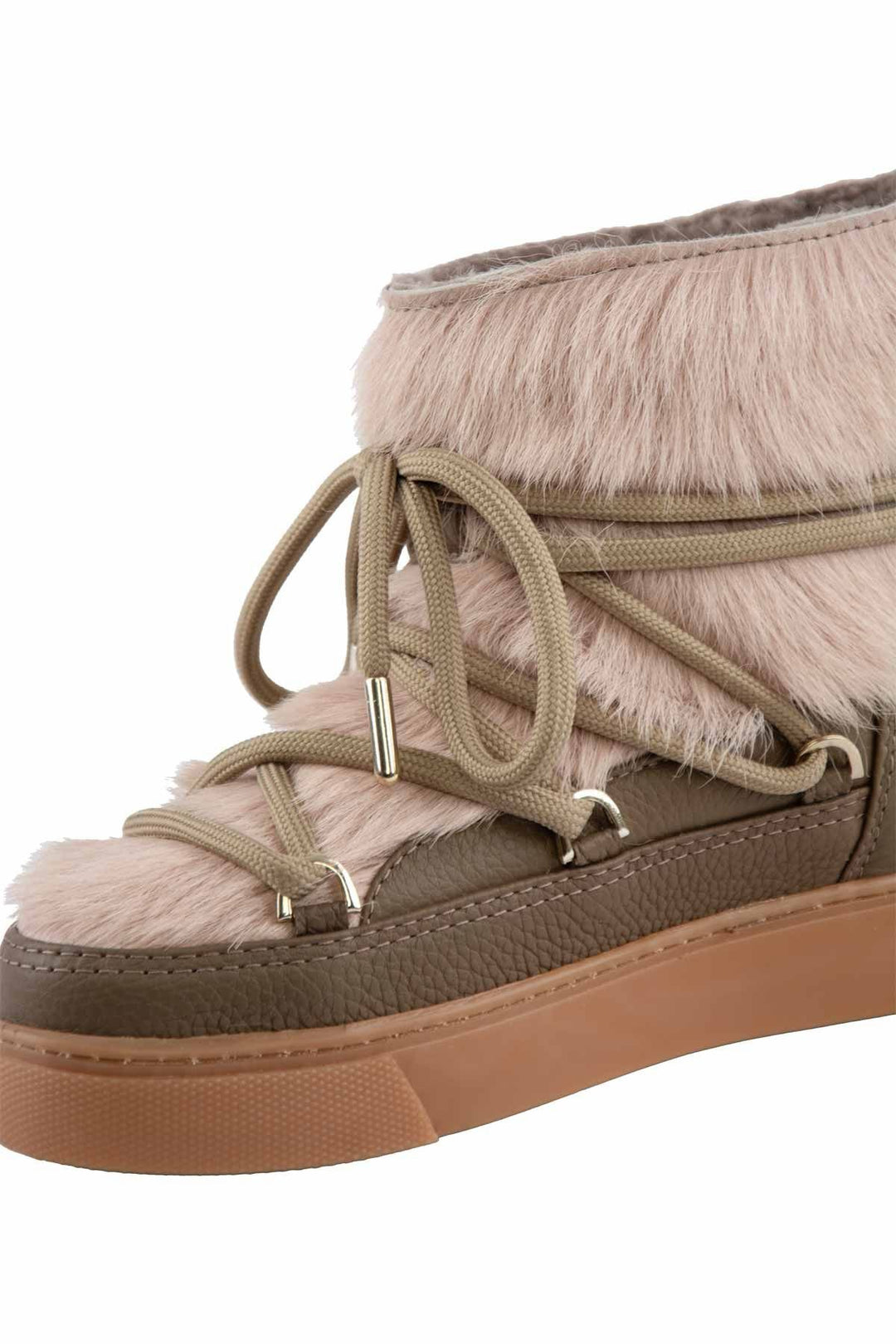 Cool Moon Fluffy Women's Sneakers 355096  - Stone