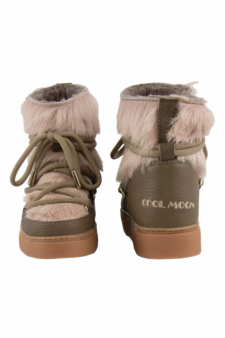 Cool Moon Fluffy Women's Sneakers 355096  - Stone