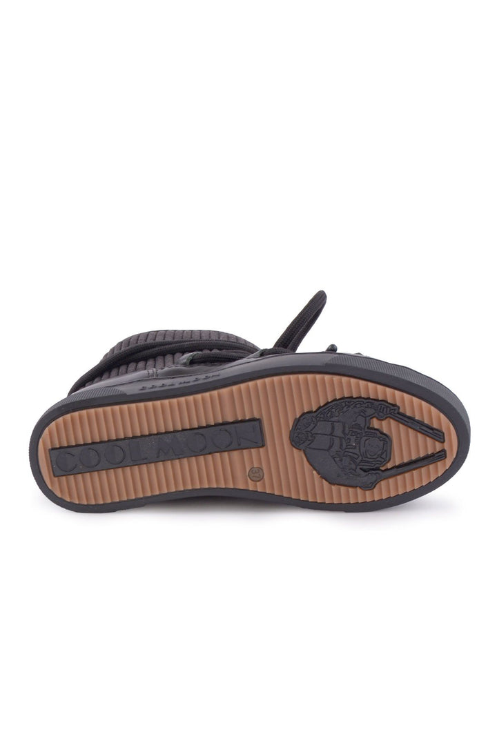 Cool Moon Sheepskin Women's Sneaker 355098  - Black