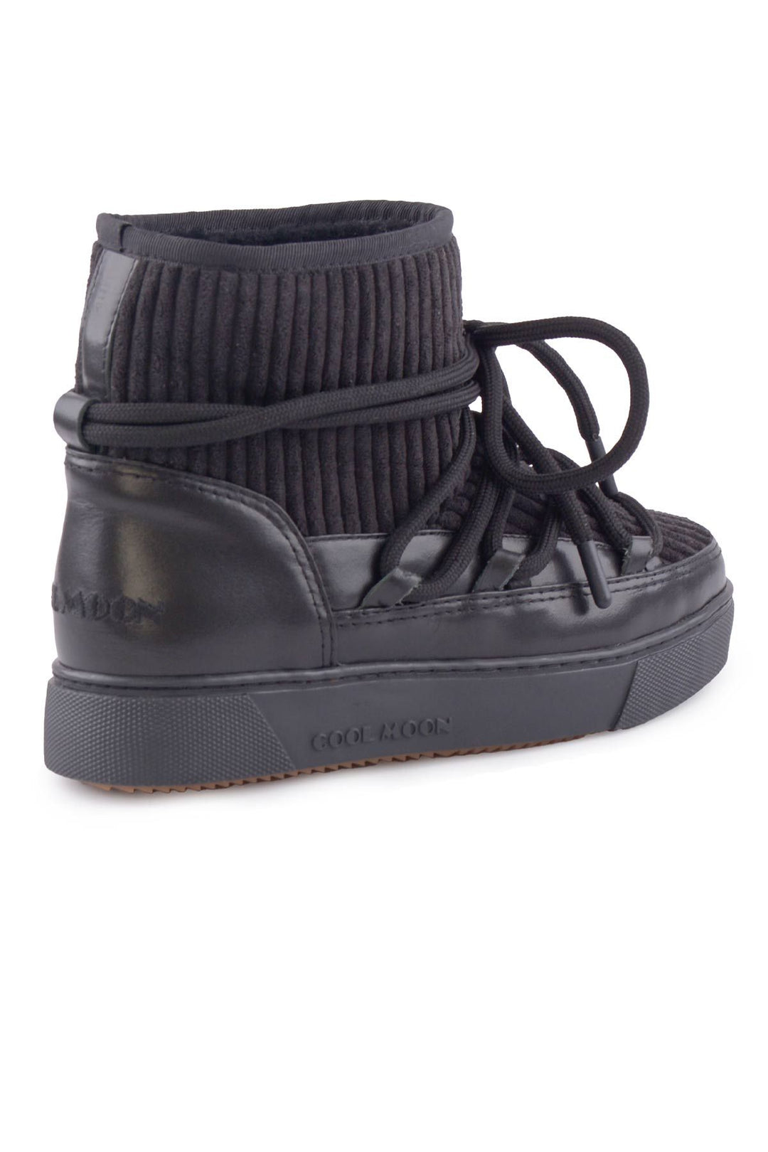 Cool Moon Sheepskin Women's Sneaker 355098  - Black