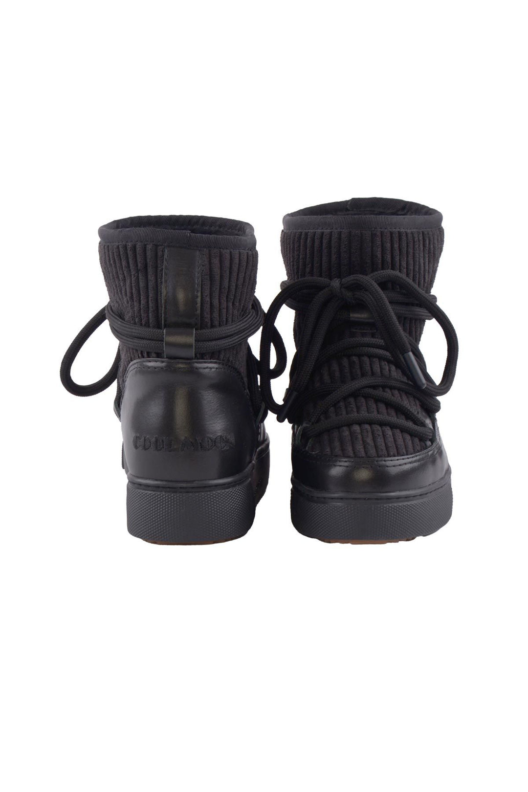 Cool Moon Sheepskin Women's Sneaker 355098  - Black