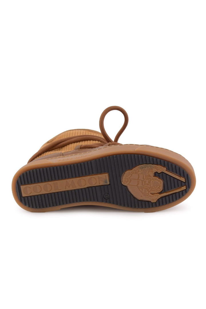 Cool Moon Sheepskin Women's Sneaker 355098  - Chestnut