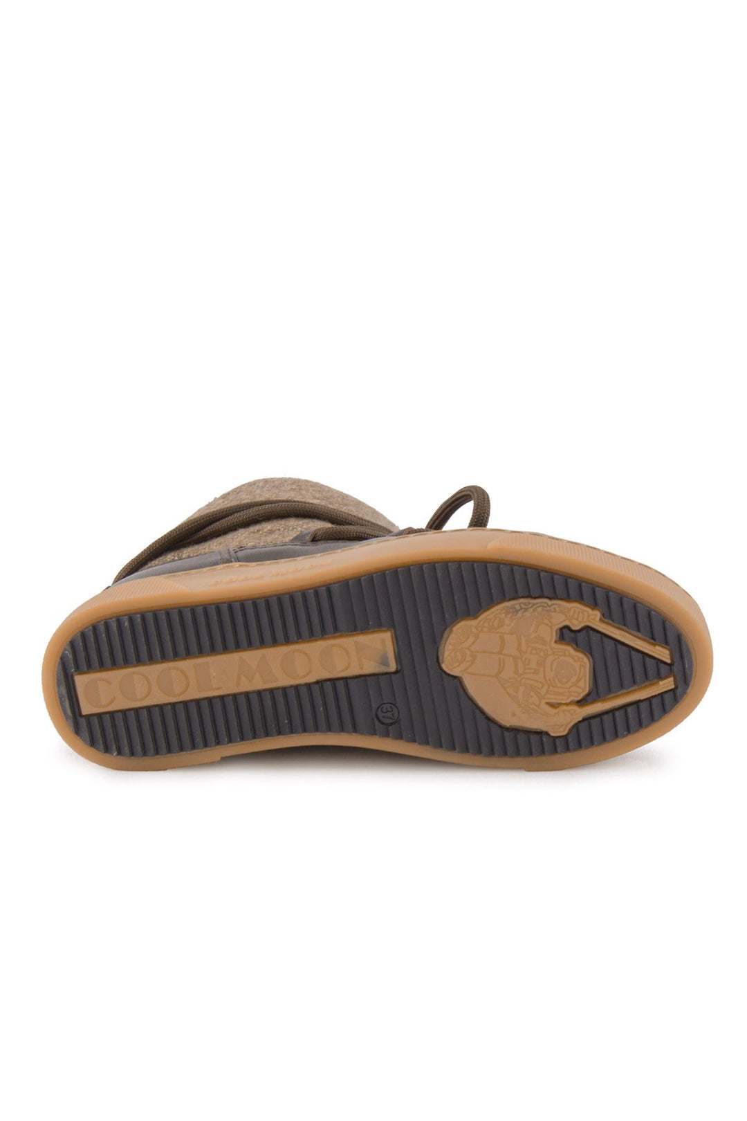 Cool Moon Sheepskin Women's Sneaker 355098  - Choco