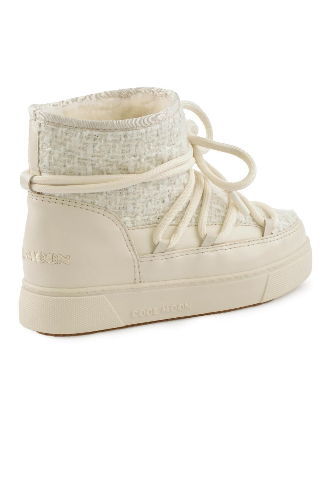 Cool Moon Sheepskin Women's Sneaker 355098  - Beige