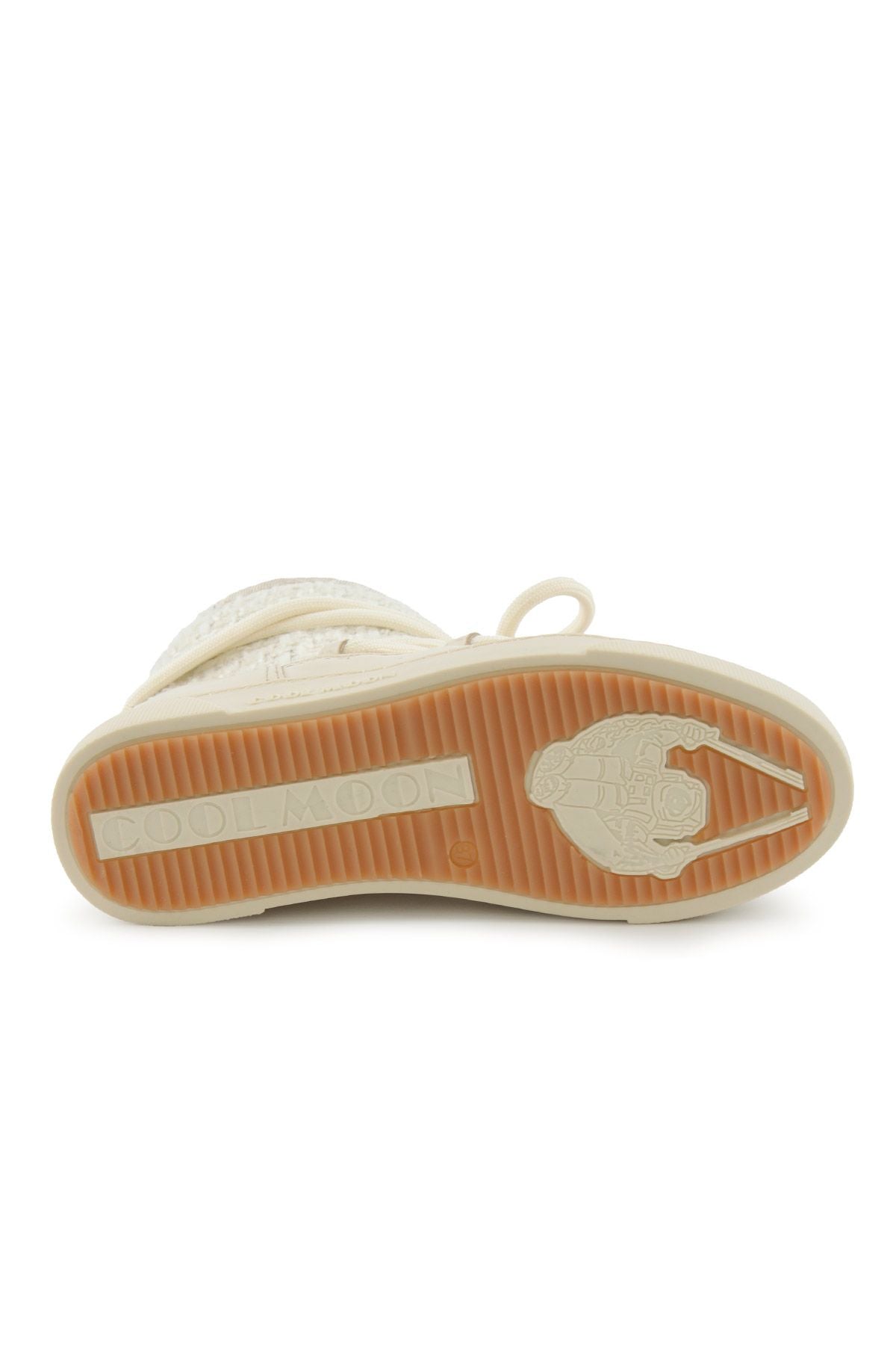 Cool Moon Sheepskin Women's Sneaker 355098  - Beige