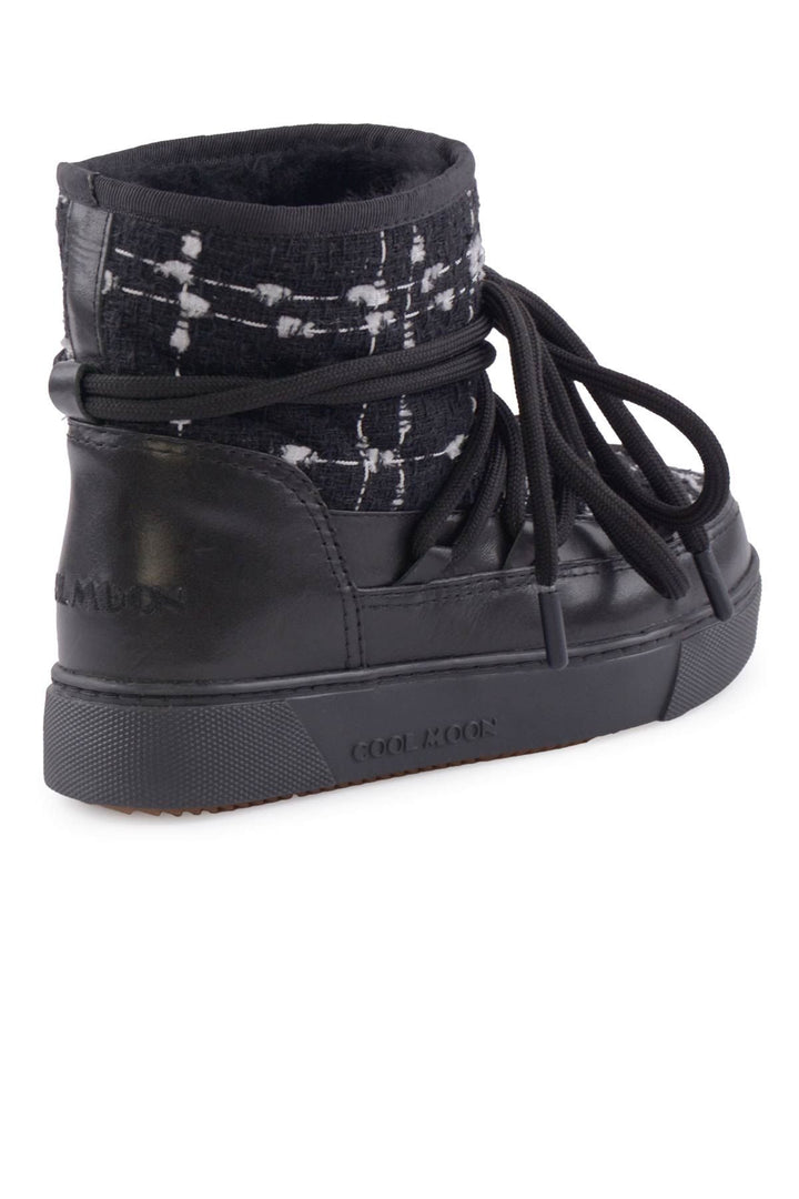 Cool Moon Sheepskin Women's Sneaker 355098  - Cream