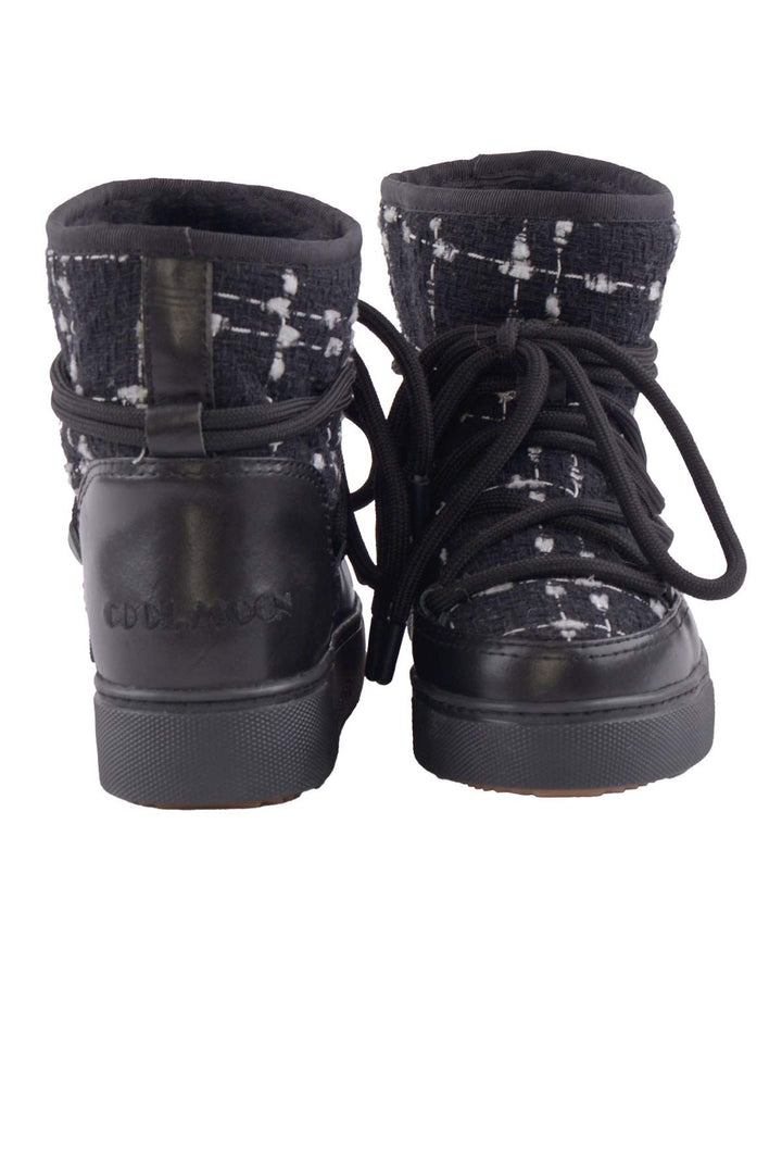 Cool Moon Sheepskin Women's Sneaker 355098  - Cream