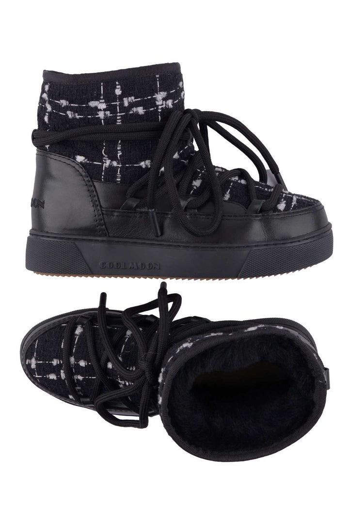 Cool Moon Sheepskin Women's Sneaker 355098  - Cream