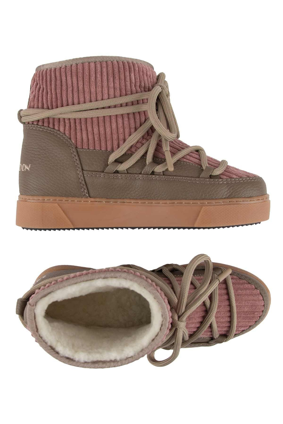 Cool Moon Sheepskin Women's Sneaker 355098  - Stone