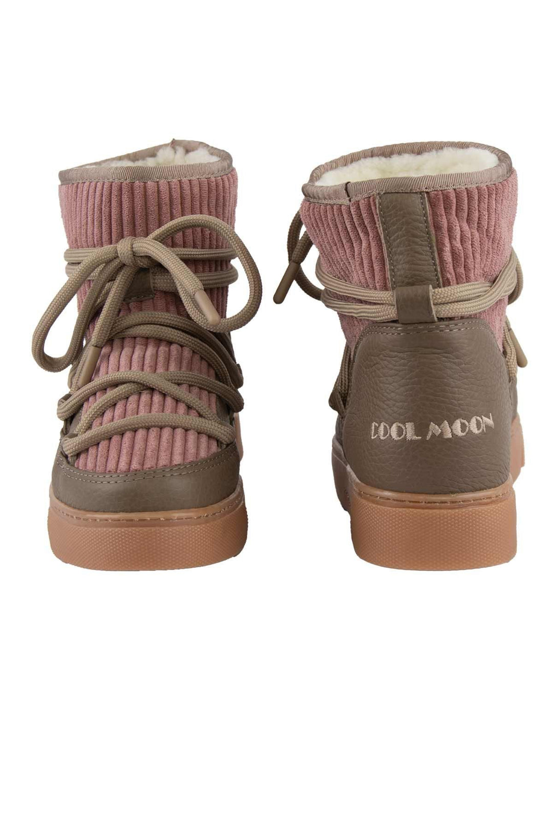 Cool Moon Sheepskin Women's Sneaker 355098  - Stone