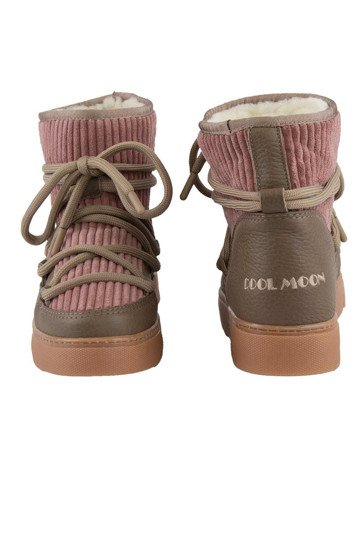 Cool Moon Sheepskin Women's Sneaker 355098  - Stone