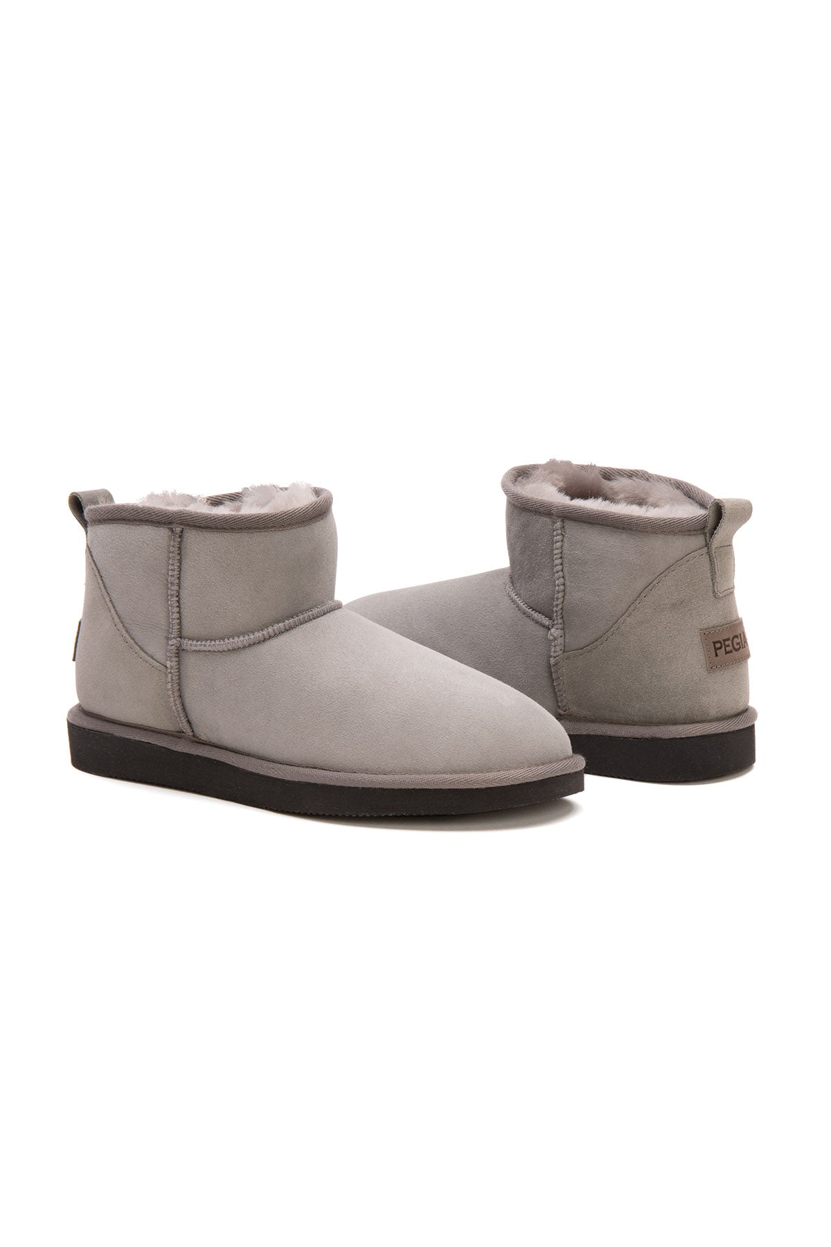 Pegia Lesa Echte Wildleder Damen Mini Stiefel