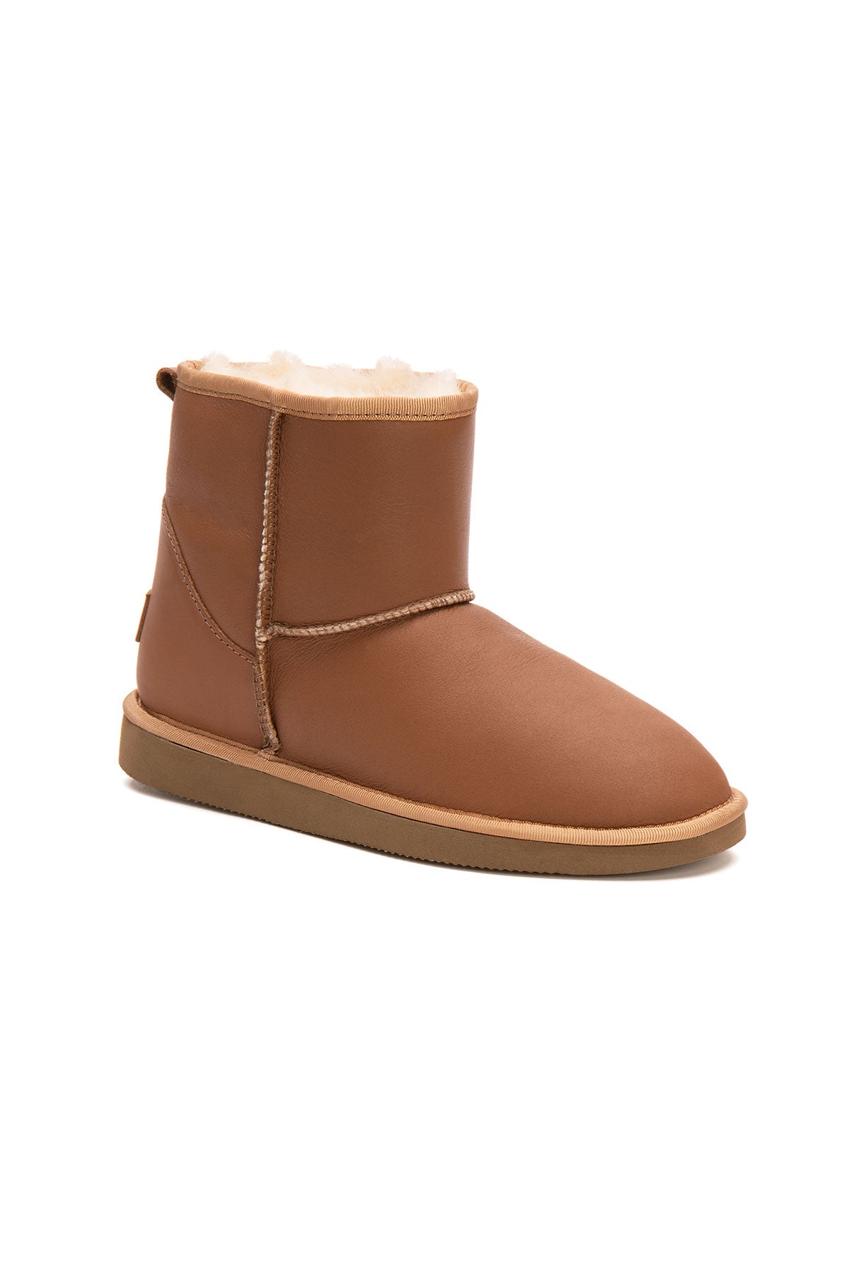 Pegia Leona Genuine Leather Women's Short Boots - Pegia