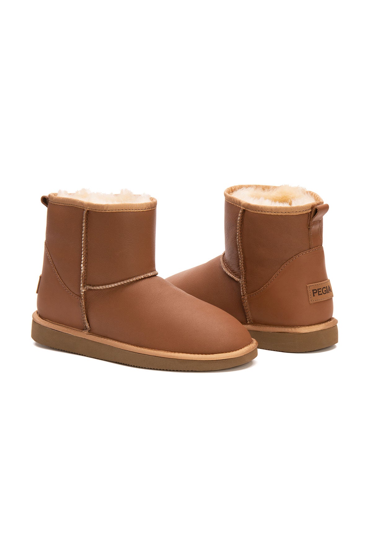 Pegia Leona Genuine Leather Women's Short Boots - Pegia