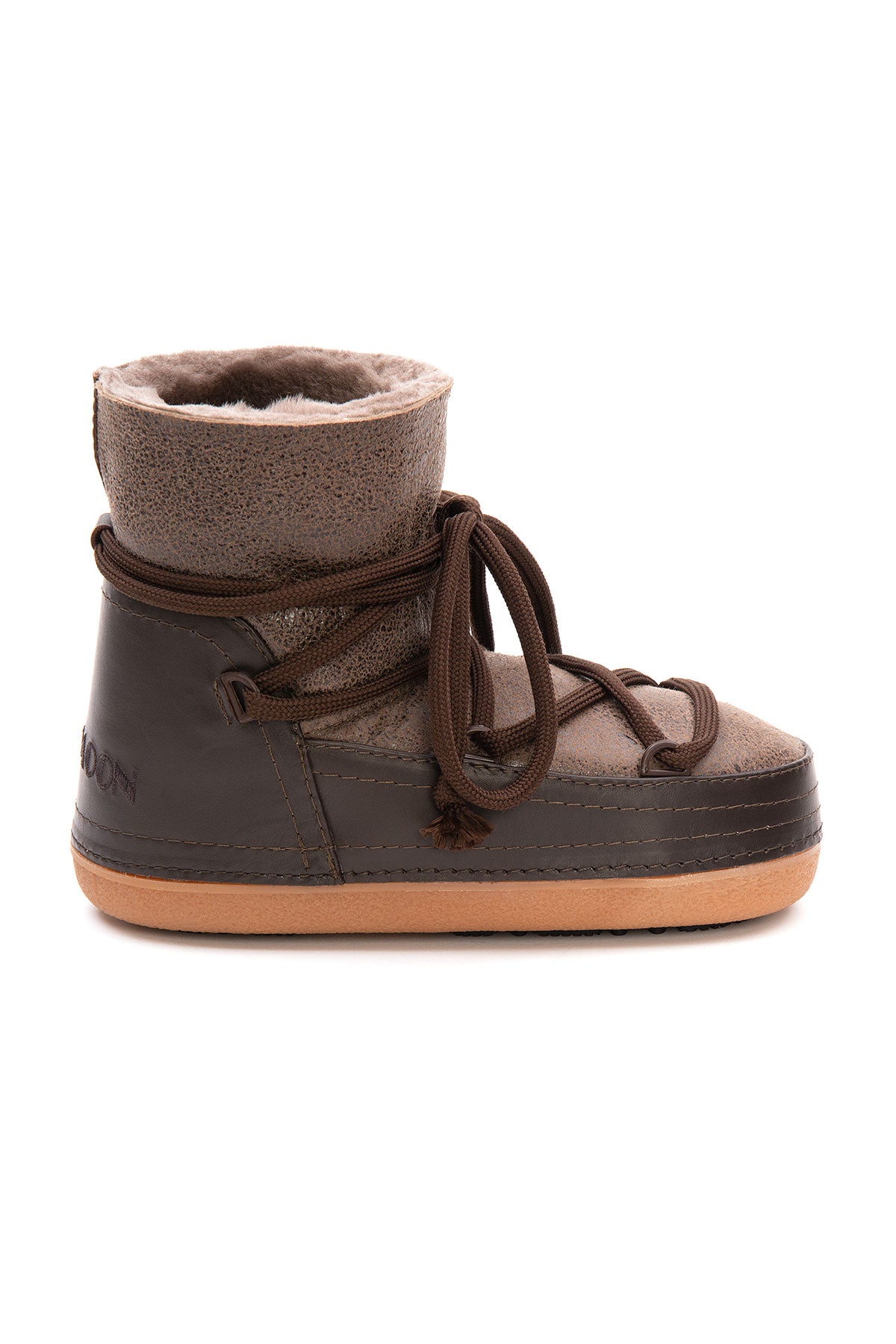 Cool Moon Annis Genuine Leather Printed Women's Snow Boots - Pegia