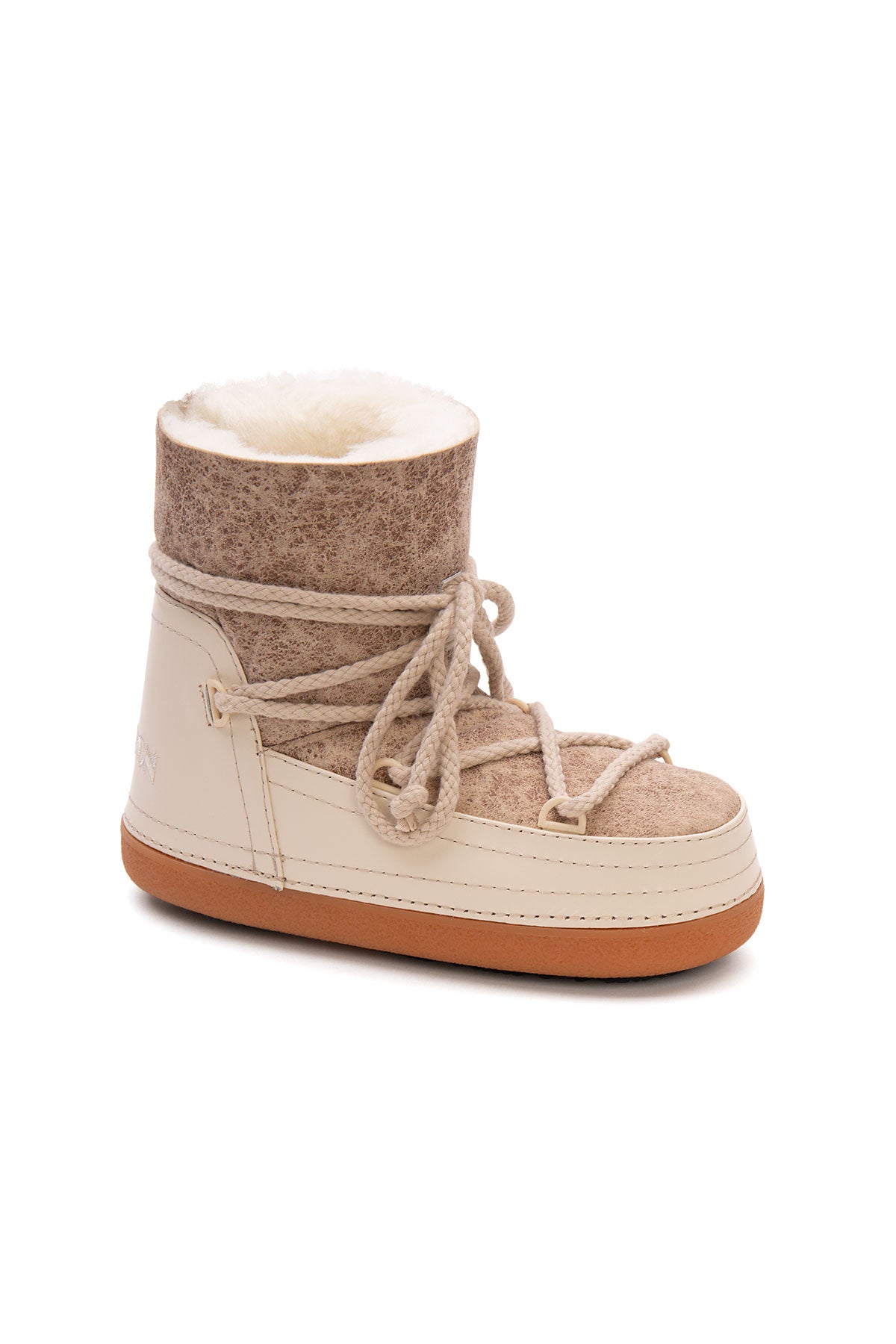 Cool Moon Annis Genuine Leather Printed Women's Snow Boots - Pegia