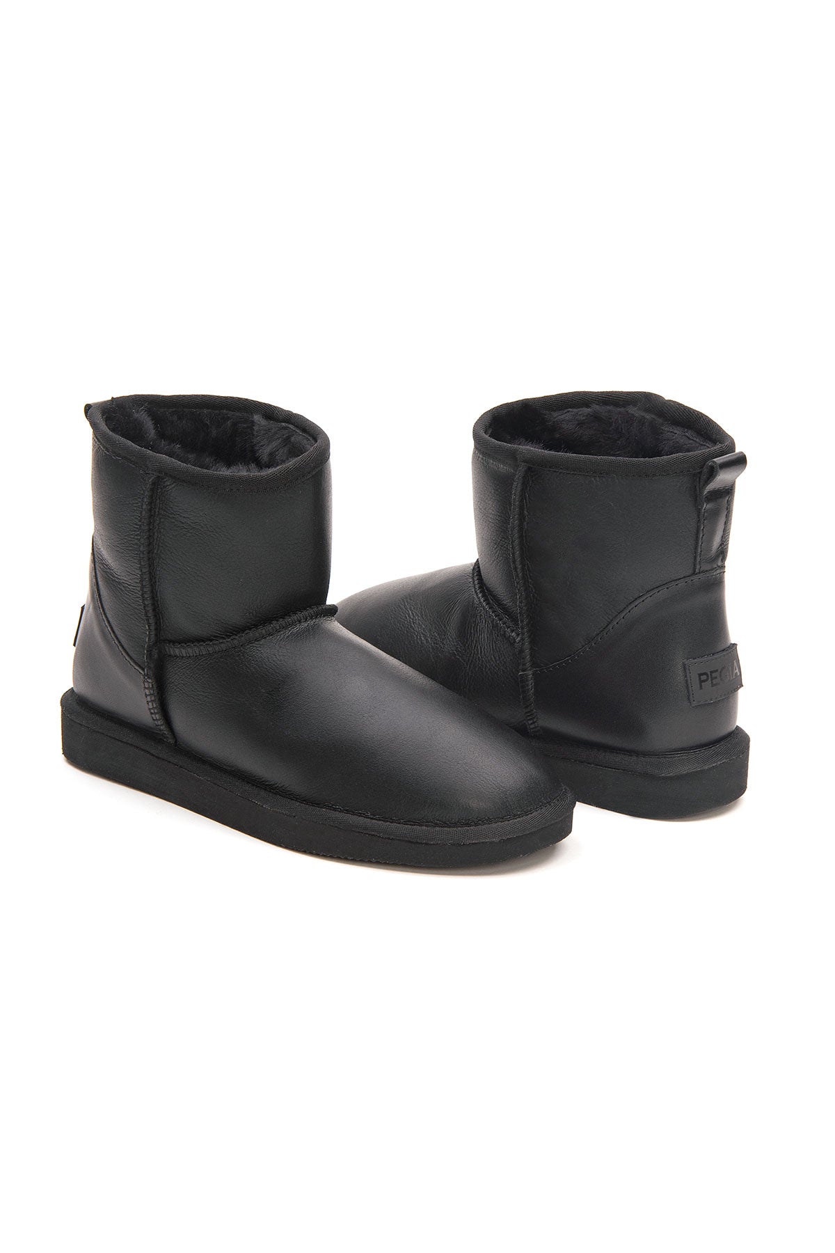 Pegia Leona Genuine Leather Women's Short Boots - Pegia