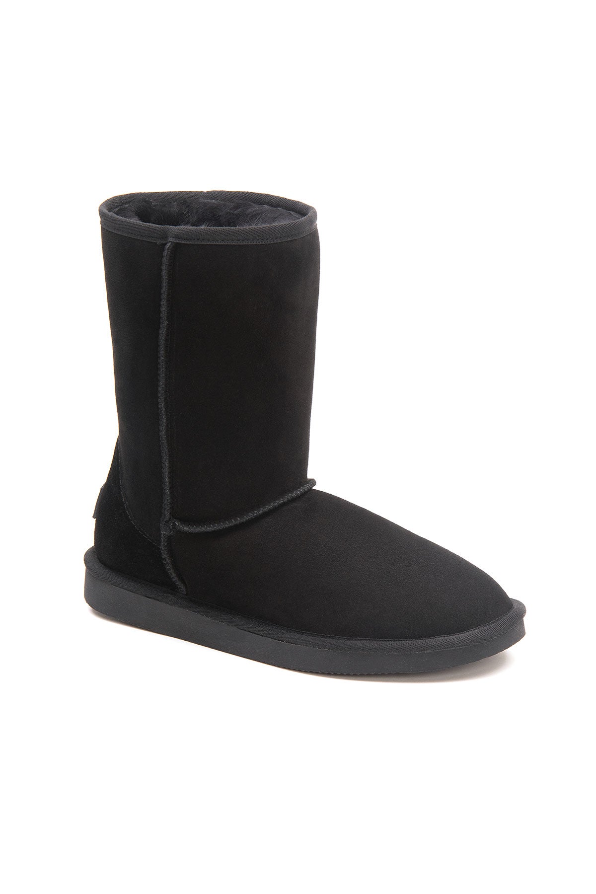 Pegia Lesa Echte Wildleder Damen Mini Stiefel