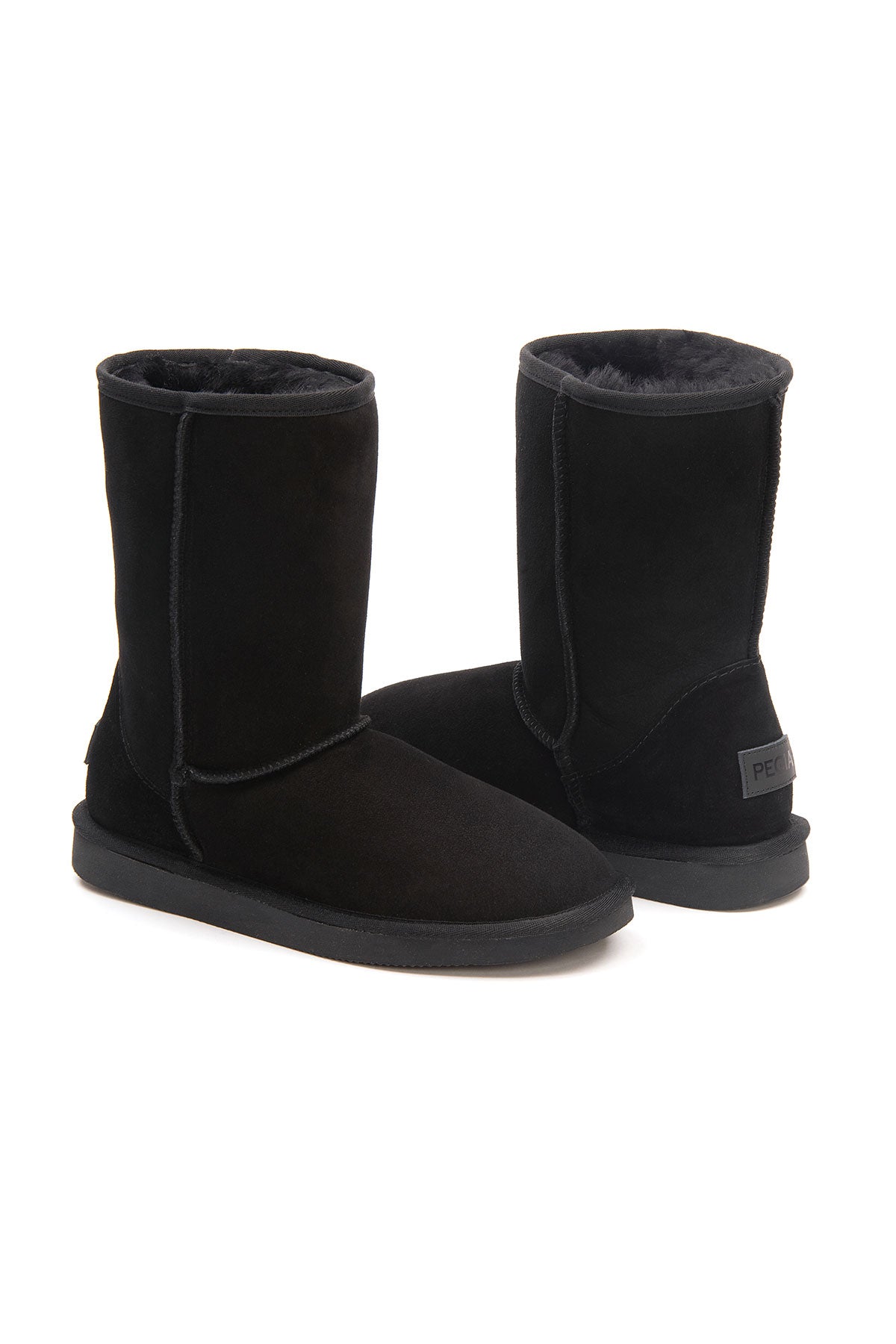 Pegia Lesa Echte Wildleder Damen Mini Stiefel